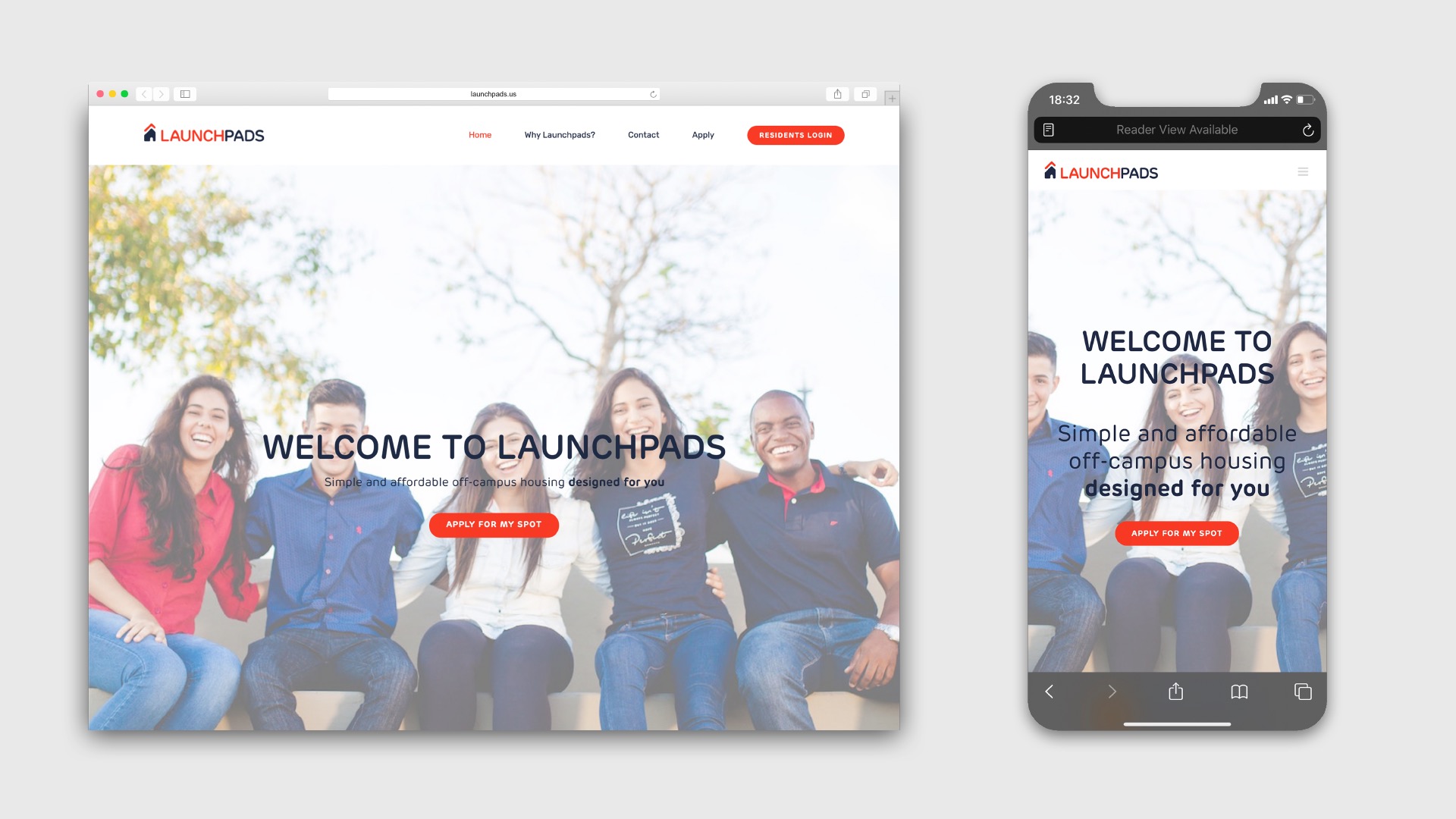 Launchpads website