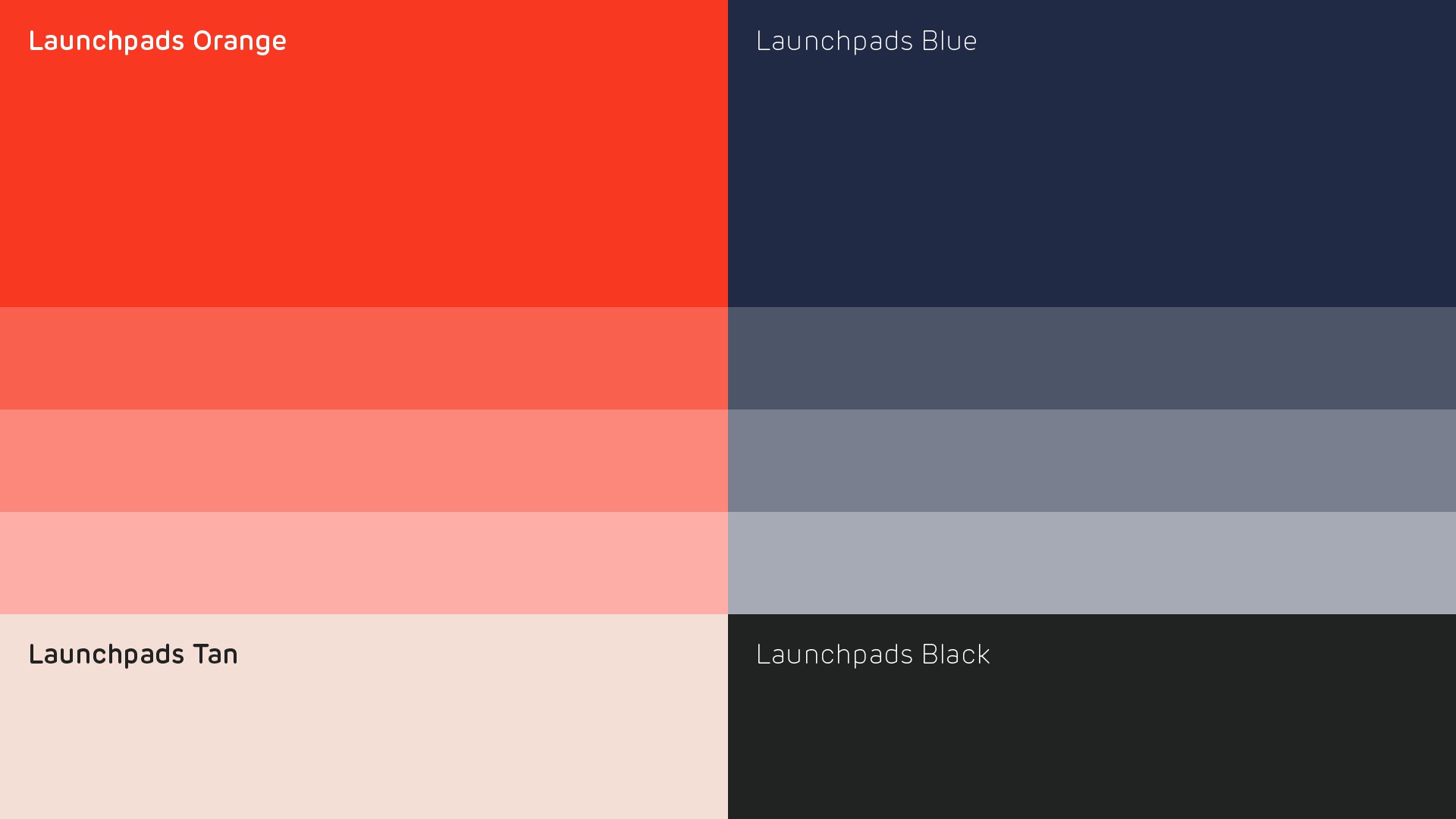 Launchpads color palette